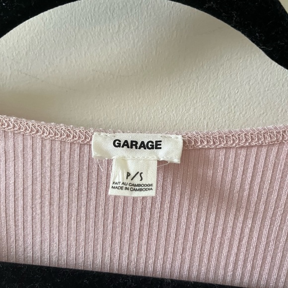 Garage Pink Wrap Top - Picture 2 of 3